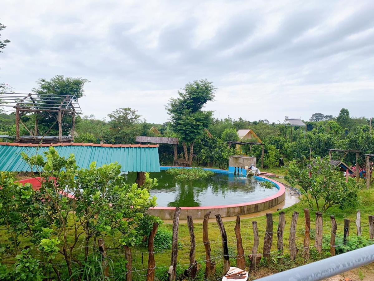 Rice Straw Green Lodge- Resort Quan Tom Exteriör bild