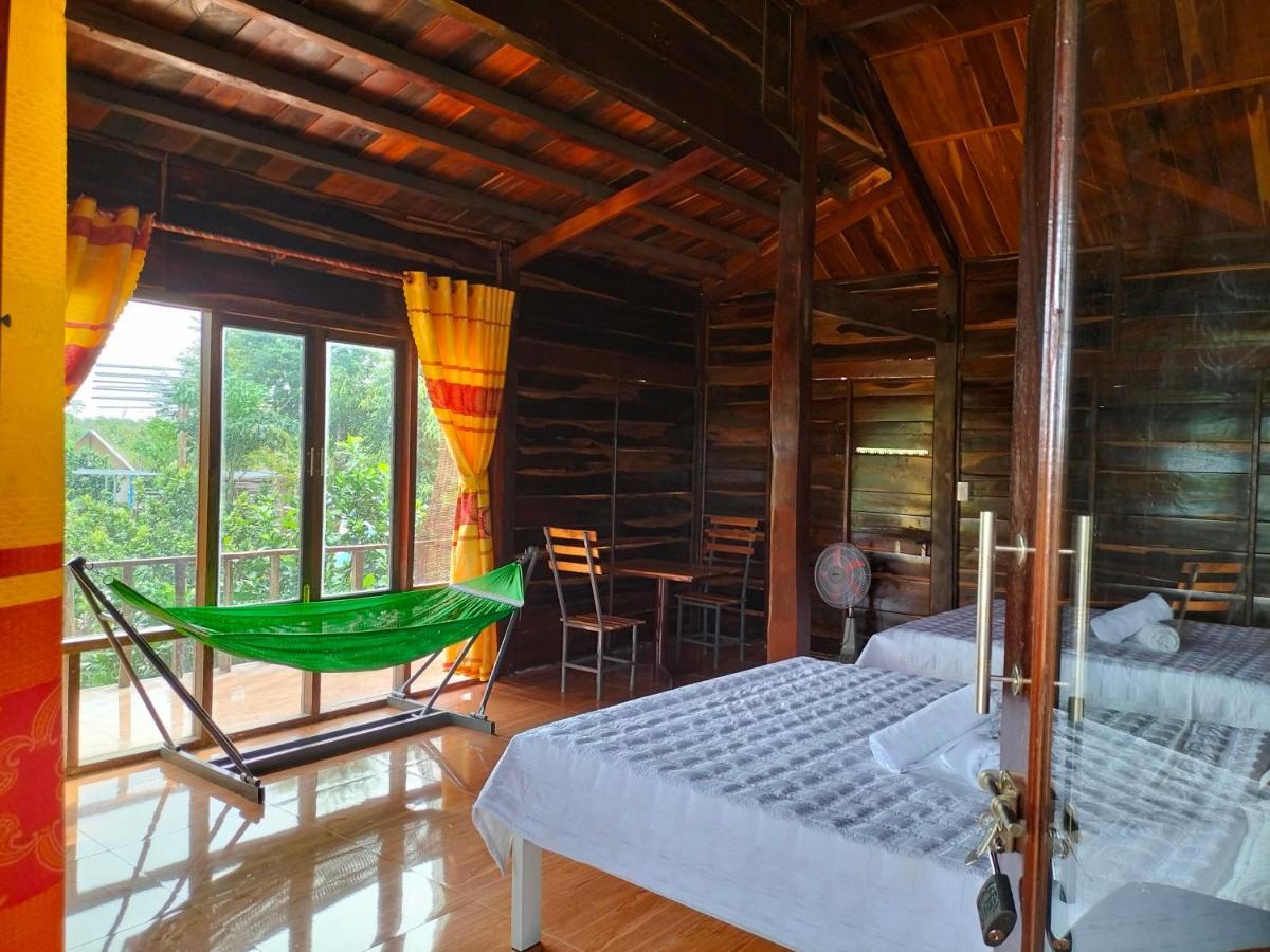 Rice Straw Green Lodge- Resort Quan Tom Exteriör bild