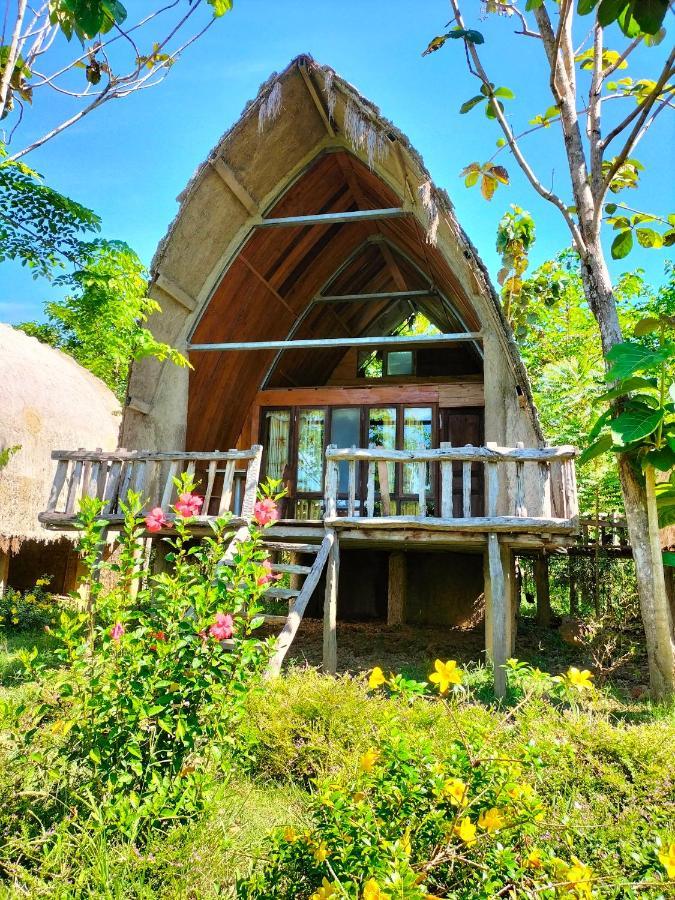 Rice Straw Green Lodge- Resort Quan Tom Exteriör bild
