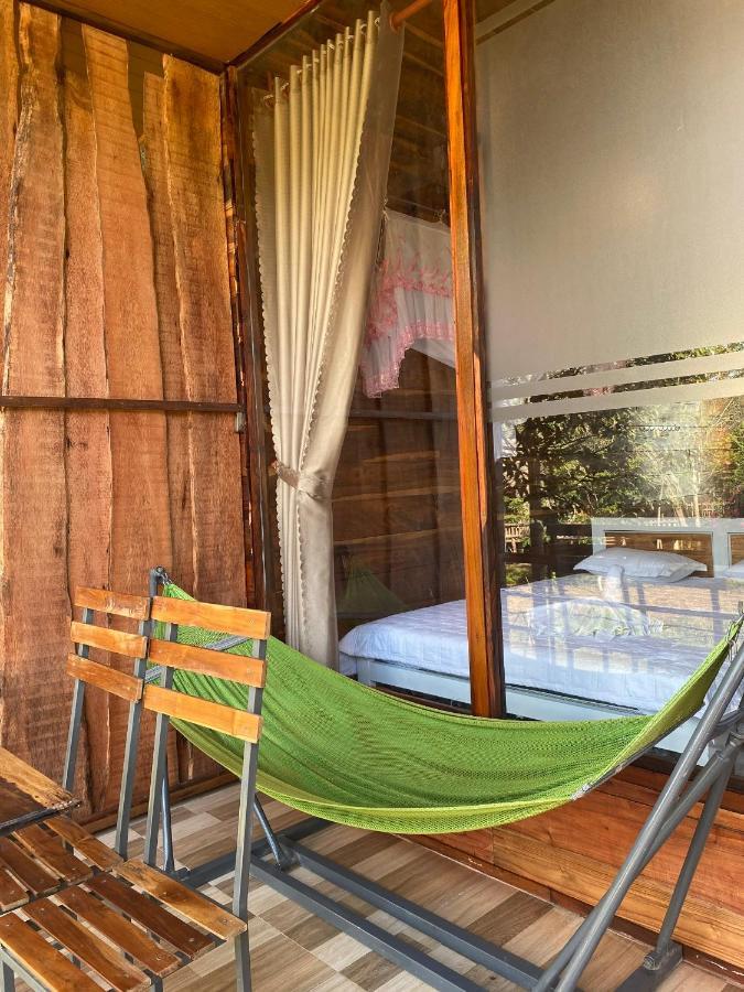 Rice Straw Green Lodge- Resort Quan Tom Exteriör bild