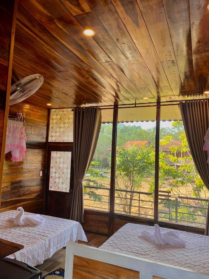 Rice Straw Green Lodge- Resort Quan Tom Exteriör bild