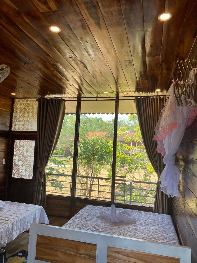 Rice Straw Green Lodge- Resort Quan Tom Exteriör bild