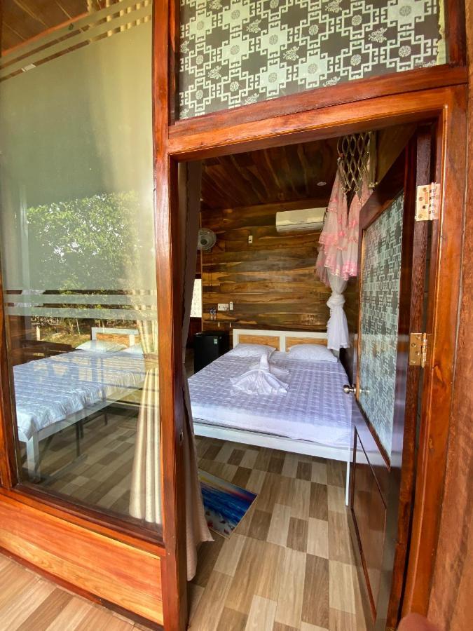 Rice Straw Green Lodge- Resort Quan Tom Exteriör bild