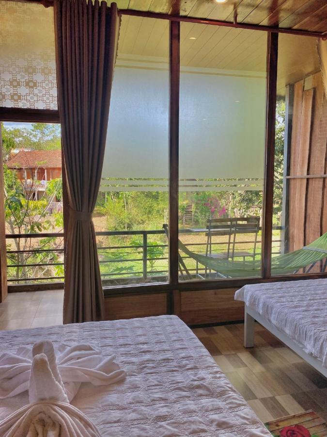 Rice Straw Green Lodge- Resort Quan Tom Exteriör bild
